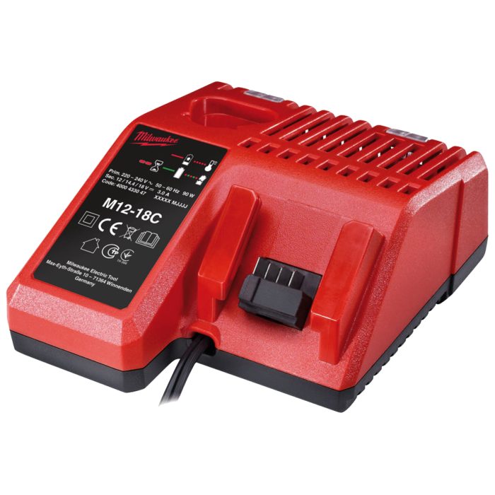 MILWAUKEE M18™ M12-18AC ΦΟΡΤΙΣΤΗΣ ΑΥΤΟΚΙΝΗΤΟΥ