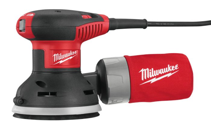 MILWAUKEE ROS 125 E 125 MM  ΕΚΚΕΝΤΡΟ ΠΕΡΙΣΤΡΟΦΙΚΟ ΤΡΙΒΕΙΟ 300 W