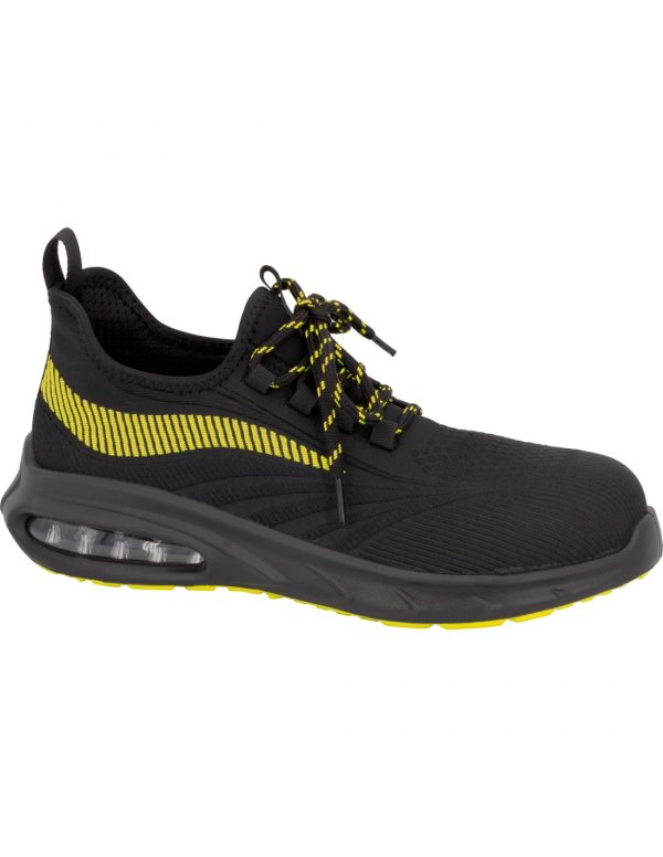 ΠΑΠΟΥΤΣΙΑ ΑΣΦΑΛΕΙΑΣ ESD ΜΕ ΑΕΡΟΣΟΛΑ RUSH-998 S1 PL FO SR BLACK - YELLOW