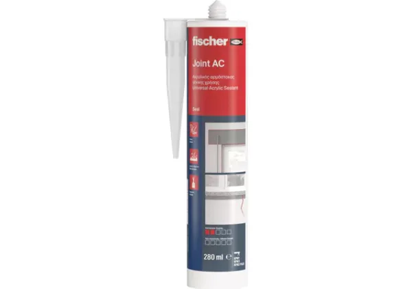 Ακρυλικός Αρμόστοκος Λευκός 280ml AC (DA)