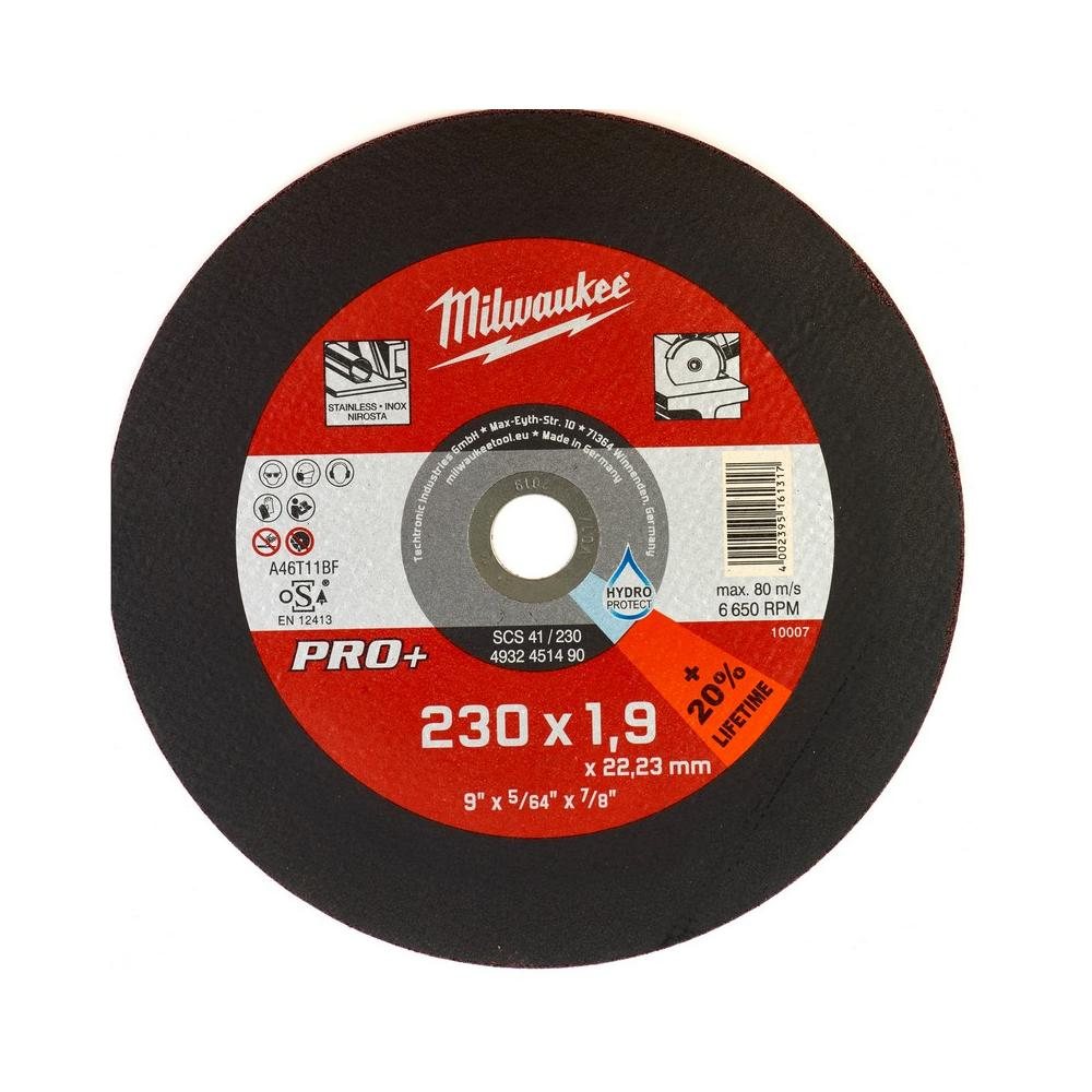 SCS 41 / 230 PRO+ ΛΕΠΤΟΣ ΔΙΣΚΟΣ ΚΟΠΗΣ ΜΕΤΑΛΛΟΥ Ø 230mm
