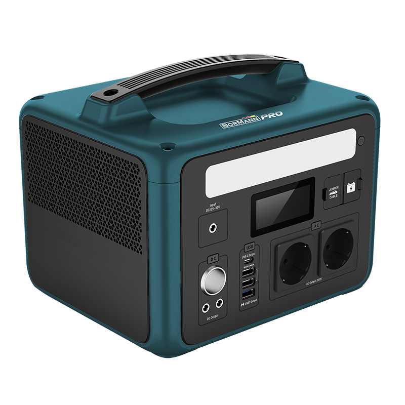 BORMANN Pro BBC5060 Power Station 600W,640Wh/200000mAh , 12V/24V, AC, DC, TYPE C, USB-A , LiFePO4 BORMANN Pro