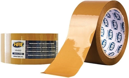 HPX ΤΑΙΝΙΑ ΣΥΣΚΕΥΑΣΙΑΣ ΑΘΟΡΥΒΗ ΓΕΝΙΚΗΣ ΧΡΗΣΗΣ ΚΑΦΕ 48mm x 60m