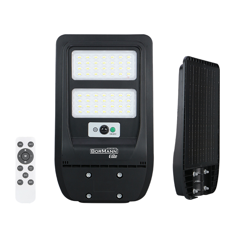 BORMANN BLF3200 Ηλιακό Φωτιστικό Δρόμου Led 200W, Αδιάβροχο Με Φωτοβολταϊκό Πάνελ Ενσωματωμένο BORMANN