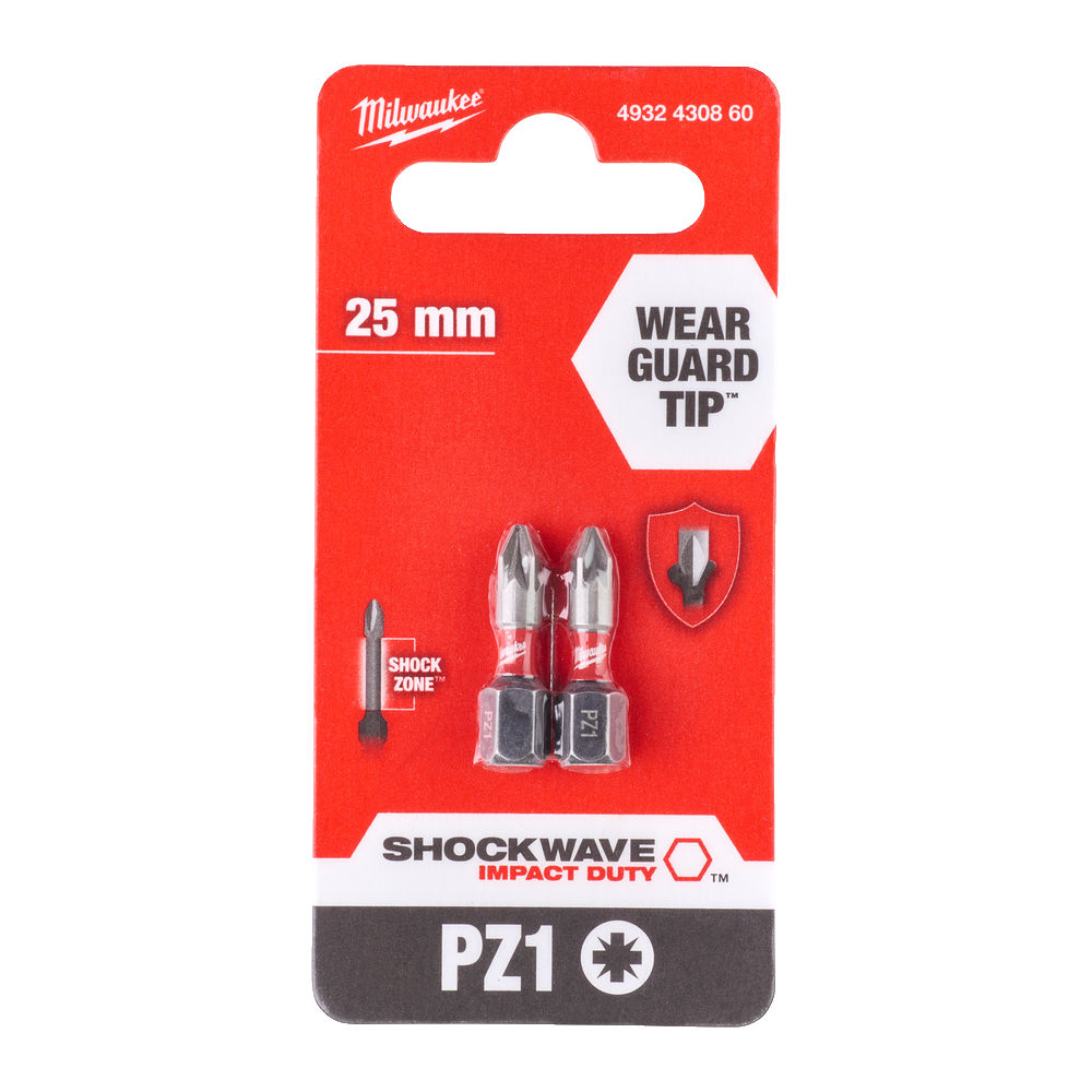 SHOCKWAVE™ IMPACT DUTY ΜΥΤΕΣ PZ1 x 25 mm – 2 ΤΕΜ
